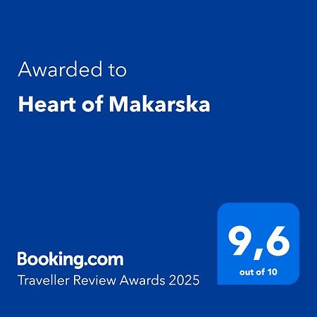 Apartament Heart Of Makarska Zewnętrze zdjęcie