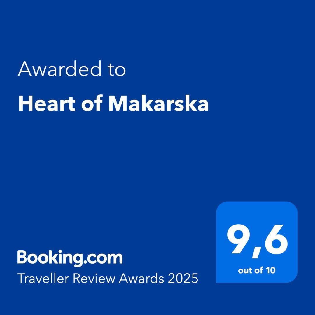 Apartament Heart Of Makarska Zewnętrze zdjęcie